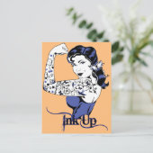 インクガール ポストカード (スタンド正面)