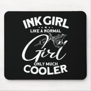 インクガール – Tattoo Lover Tattooist Tattoo Artist マウスパッド