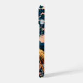 インクグラフィックアジアの風景 iPhone 15ケース (左側面)