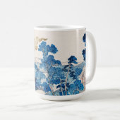 インクグラフィックスアジアの庭園風景 コーヒーマグカップ (正面右)
