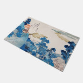 インクグラフィックスアジアガーデンランドスケープドアマット ドアマット (アングル)