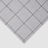 インクグリッド – 黒い線 – カスタマイズ可能 薄葉紙 (詳細)