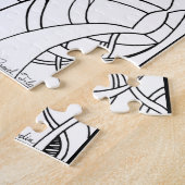 インクスケッチパズル ジグソーパズル (側面)