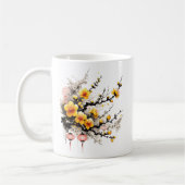 インクスケッチホアマイハッピーニューイヤー コーヒーマグカップ (左)