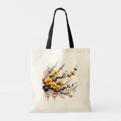 インクスケッチホアマイハッピーニューイヤー トートバッグ (裏面)