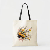 インクスケッチホアマイハッピーニューイヤー トートバッグ (正面)