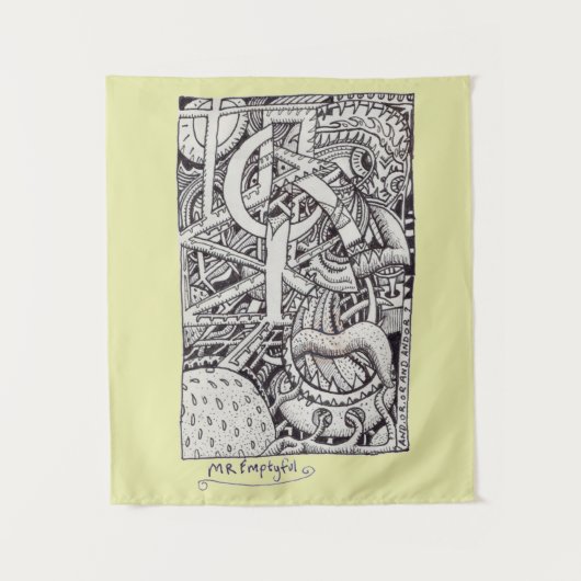 インクスケッチ・エンプティフル タペストリー (正面)