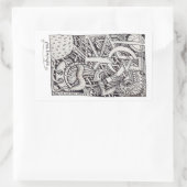 インクスケッチ・エンプティフル 長方形シール (バッグ)