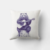 インクスティプドベアーズソングプリント クッション (裏面)