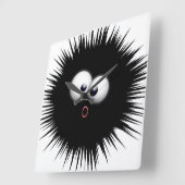 インクスプラット漫画の壁時計 スクエア壁時計 (傾斜)