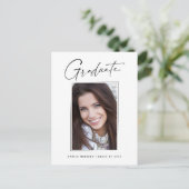 インクスモダンユニークミニマルクリプト大学院写真 ポストカード (スタンド正面)