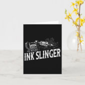 インクスリンガー – Tattoo Artist カード (黄色い花)