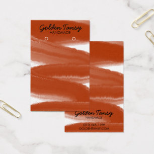 インクスワイプイヤリングネックレスジュエリー表示カード