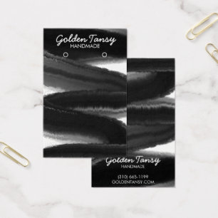 インクスワイプイヤリングネックレスジュエリー表示カード