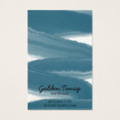 インクスワイプイヤリングネックレスジュエリー表示カード (裏面)