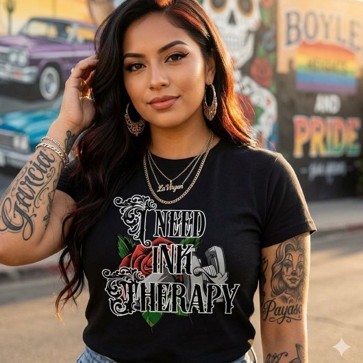 インクセラピーTシャツが必要です Tシャツ