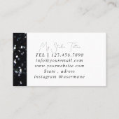 インクタイポグラフィタトゥーアーティスト 名刺 (裏面)