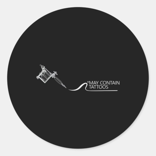インクタトゥーアーティストTattoo Studioを含む可能性 ラウンドシール (正面)