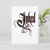 インクタトゥー素晴らしアーティスト&ラバー 招待状 (スタンド正面)