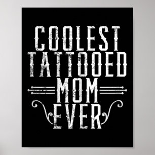 インクックママママヒョウ入れ墨マママテンポラリタット ポスター