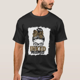 インクックママメッシーパン母ライフヒョウ入れ墨ママ Tシャツ