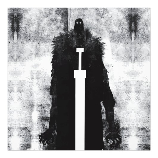 インクトーキングファンタジーV02 A Knight from hell フォトプリント (正面)