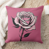 インクバラ（ピンク） クッション (ブランケット)