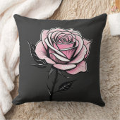 インクバラ（灰色） クッション (ブランケット)