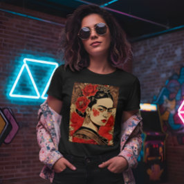 インクパンク フリーダ カーロ グラフィックTシャツ トライブレンドTシャツ