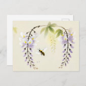 インクビー中国のビーオンフステリア ポストカード (正面/裏面)