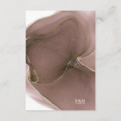 インクフローウェディング詳細 タウペ ID762 エンクロージャーカード (裏面)