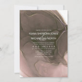 インクフロー結婚のループID762 招待状 (正面)