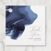 インクフロー結婚の感謝ブルーID762 フェイバータグ