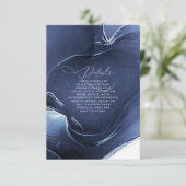 インクフロー結婚の詳細青ID762 エンクロージャーカード (スタンド正面)