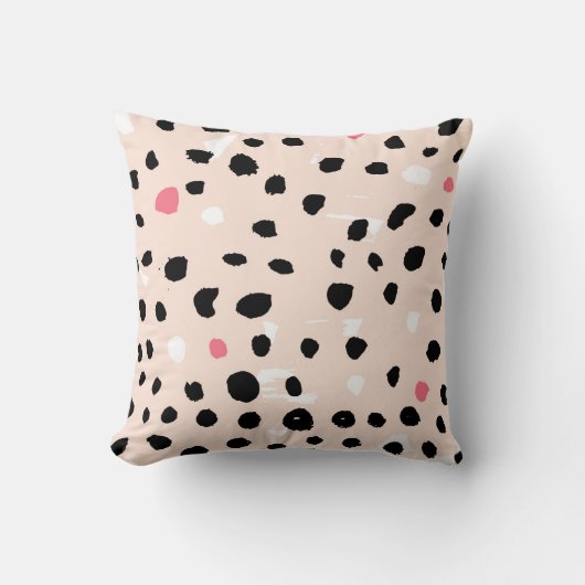 インクブラシストローク:テクス芸術的チャ クッション (正面)