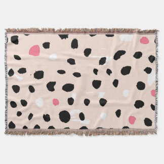 インクブラシストローク：テクス芸術的チャ スローブランケット