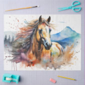 インクブロカラフルットホースティッシュペーパー 薄葉紙 (クラフト)