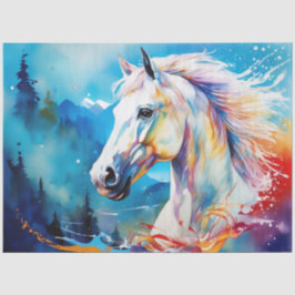 インクブロカラフルットホースティッシュペーパー 薄葉紙