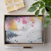 インクブロカラフルットホースティッシュペーパー 薄葉紙 (ギフト)