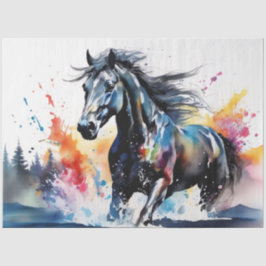 インクブロカラフルットホースティッシュペーパー 薄葉紙