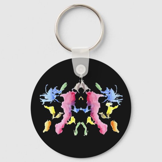 インクブロキーチェーン#10 キーホルダー (正面)