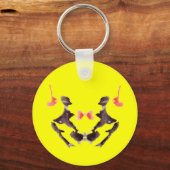 インクブロキーチェーン#3 キーホルダー (正面)