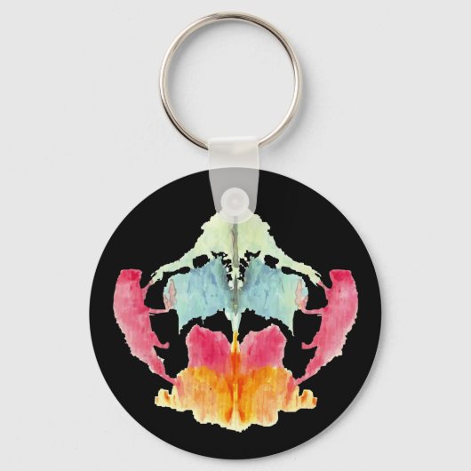 インクブロキーチェーン#8 キーホルダー (正面)