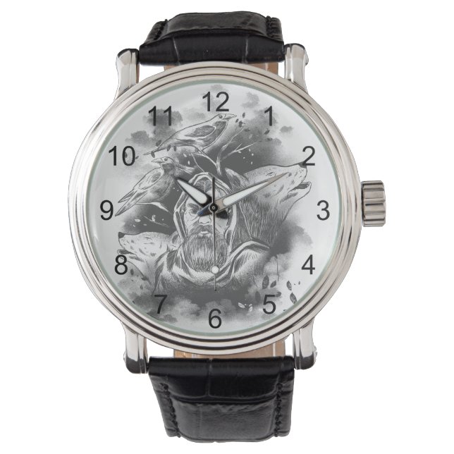 インクブロシャドウのダークフード姿 腕時計 (正面)