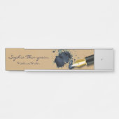 インクブロデスクネーム付き充填機ペンプレート サインプレート (正面)