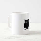 インクブロフクロウ コーヒーマグカップ (正面左)