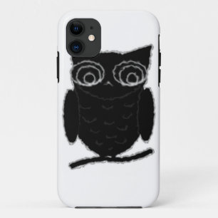 インクブロフクロウ iPhone 11 ケース