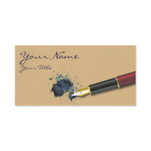 インクブロ付き万年筆