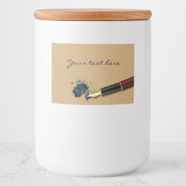 インクブロ付き充填万年筆 – Food Label フードラベル