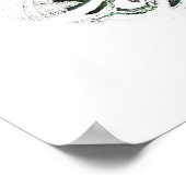 インクブロ – 対称4 ポスター (角)